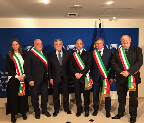 I Sindaci del teramano a Bruxelles