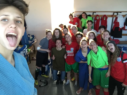 La Saponeria Unigross esulta per la vittoria