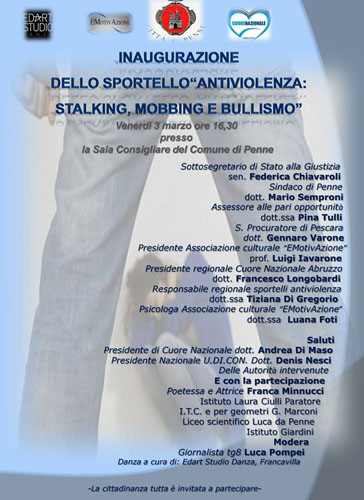Penne inaugurazione sportello antiviolenza