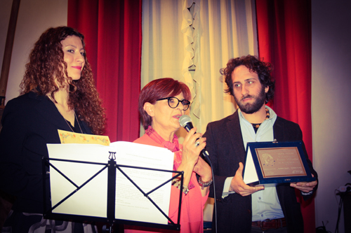 Peppe Millanta - Premiazione Alda Merini