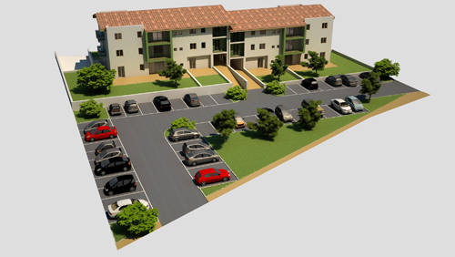 Progetto complesso edilizio via Bellini