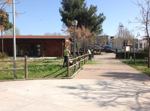 Pulizia parco libertà Montesilvano