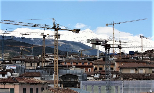 Ricostruzione a L'Aquila