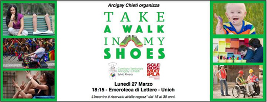 Take a walk in my shoes