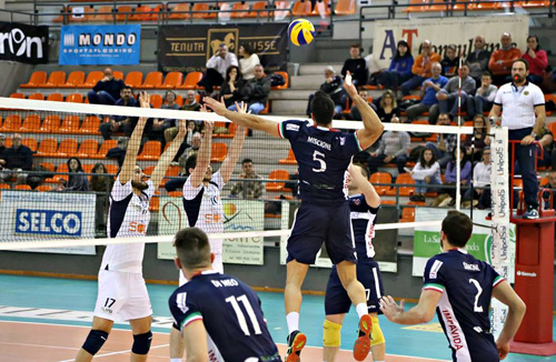 Volley, Sieco Service Ortona-Sol Lucernari Montecchio Maggiore 3-0