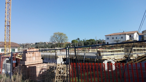 cantiere di via Bellini