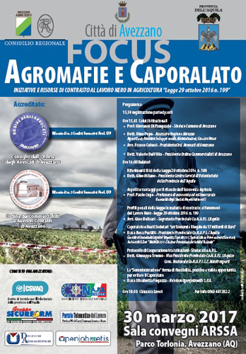 caporalato locandina