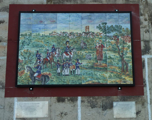 ceramica Il Miracolo di San Giuseppe