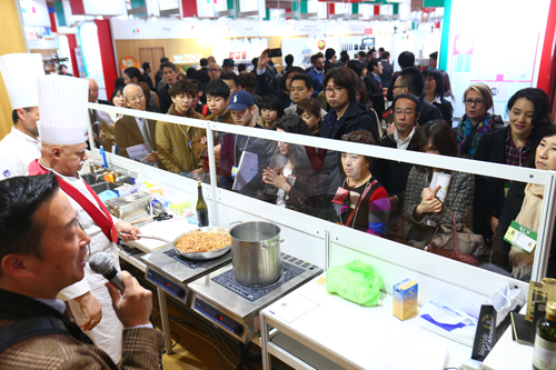 cooking show foodex 2017