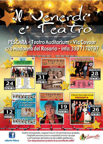 il venerdì è teatro