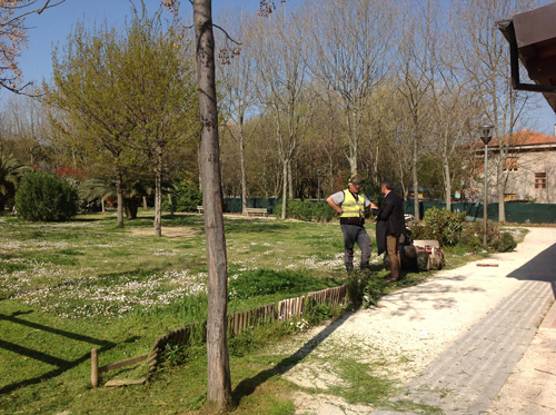 pulizia parco libertà