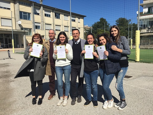 ragazzi del Liceo scientifico G. Galilei di Pescara