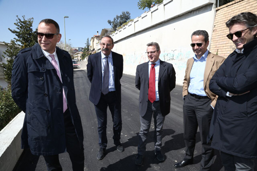 riapertura Via Colle Scorrano a Pescara