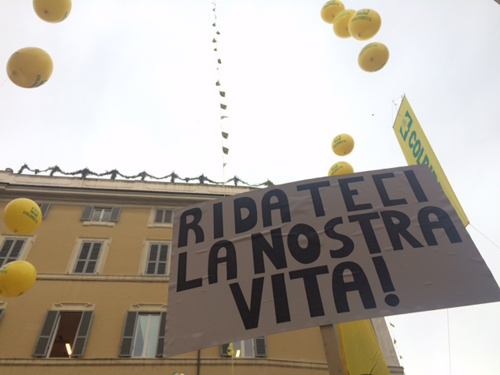 ridateci la nostra vita