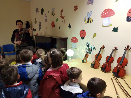 scuola musica bambini