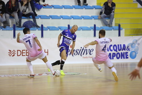 AcquaeSapone Unigross alla festa del Futsal Cobà