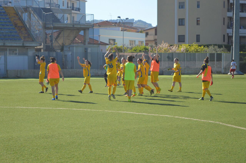 Calcio femminile, La Saponeria Pescara-Godige 3-0