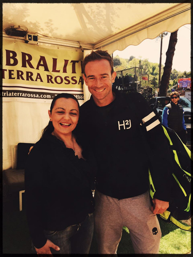 Foto A.D. Camplone con Filippo Volandri