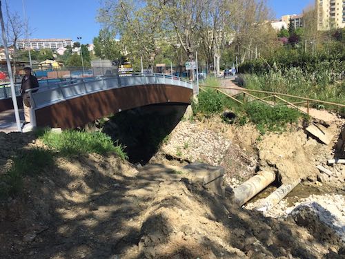 Foto crollo a Pescara