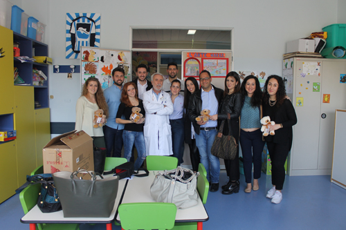 Foto di gruppo Rotaract-Chirurgia Pediatrica