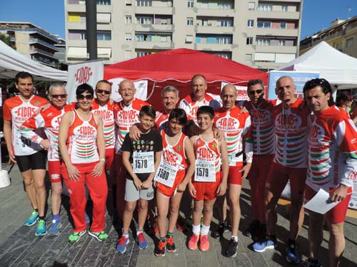 Foto squadra Fidas a Vivicittà