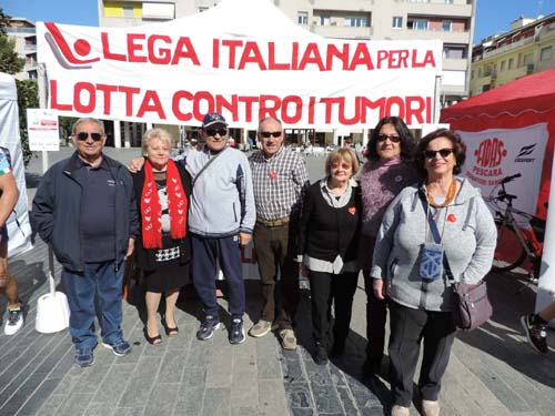 Foto volontari Lilt a Vivicittà1