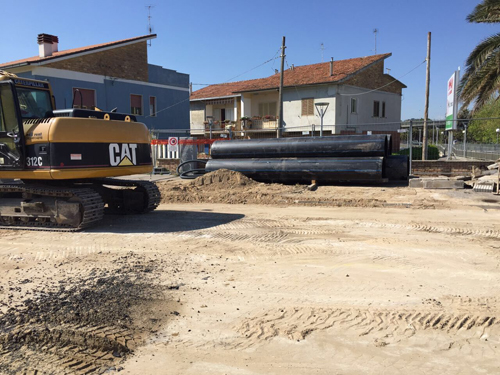 Pescara lavori Riviera sud