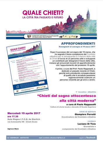 Quale Chieti? La città tra passato e futuro