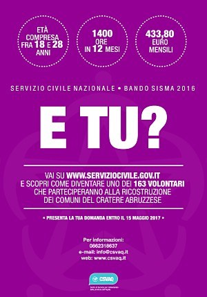 bando servizio civile