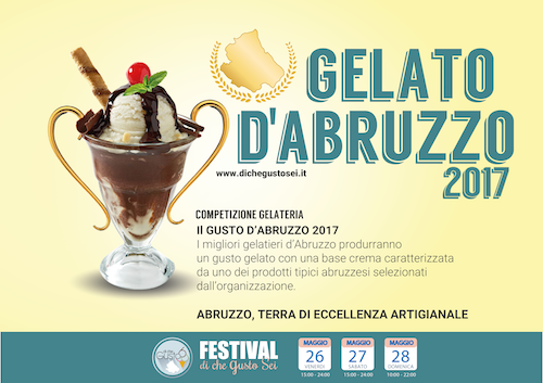 Pescara, "Di che Gusto Sei": il Festival del Gelato Artigianale d'Abruzzo 2017