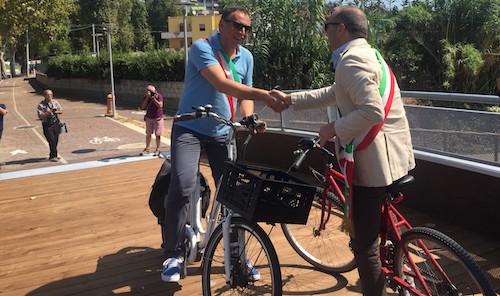 foto inaugurazione Ponte