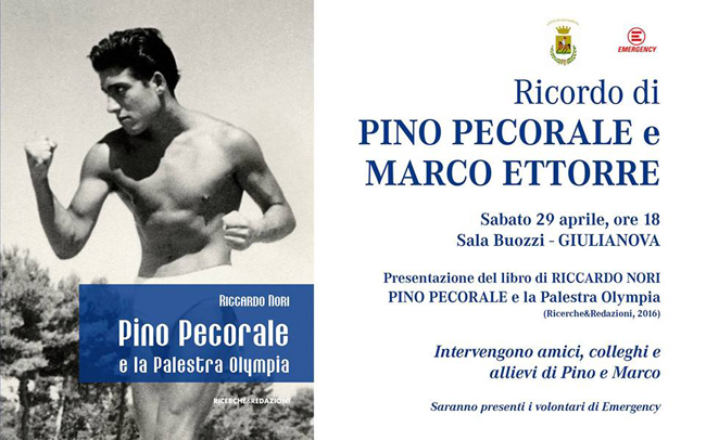 “Pino Pecorale e la Palestra Olympia” la presentazione del libro di Riccardo Nori a Giulianova