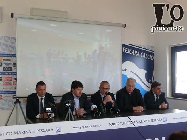 presentazione progetto pescara calcio e cina