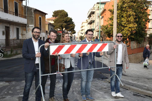 riapertura via del Circuito