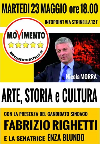23.05.17 INCONTRO ARTE STORIA E CULTURA CON NICOLA MORRA