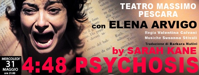 Pescara, Elena Arvigo in “4:48 Psychosis by Sarah Kane”