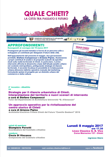 8 maggio 2017 seminario tematico LOCANDINA