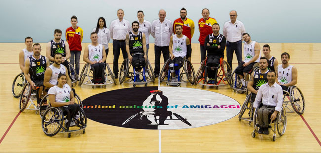 Amicacci sul podio della André Vergauwen Cup