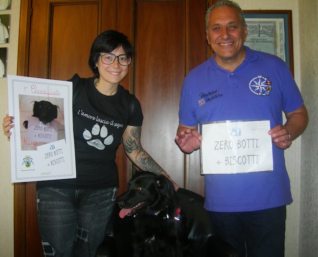 Cons. Marco Di Paolo, Tiziana Bianchi, la cagnolina KIRA