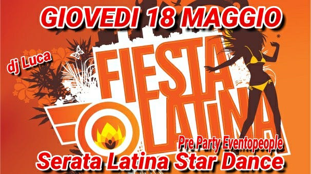 Fiesta latina Mambo Latin Club 18 maggio 2017