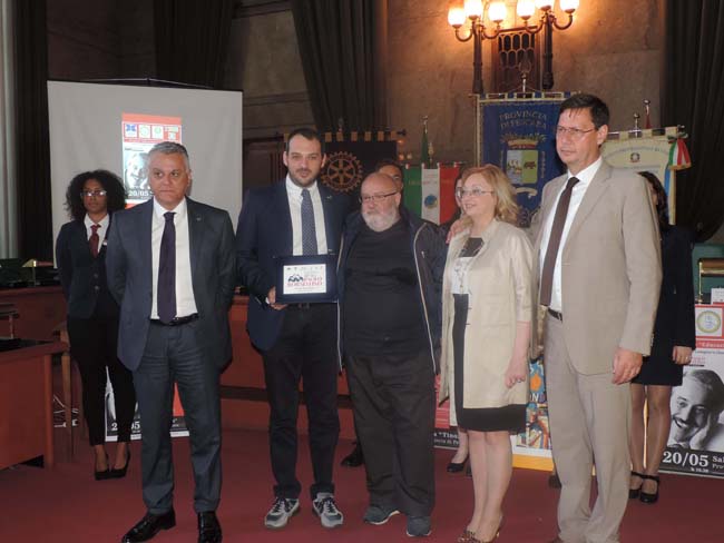 Foto premiazione Borrometi