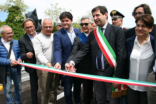 Inaugurato il nuovo ponte di Campli