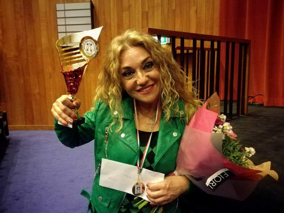 La cantante pescarese Hanna si aggiudica il terzo posto al Festival di Liegi