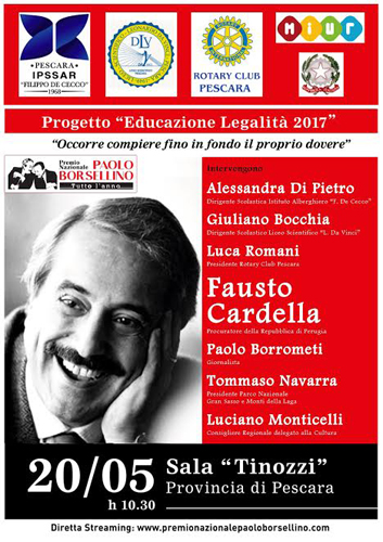 Locandina evento 20 maggio