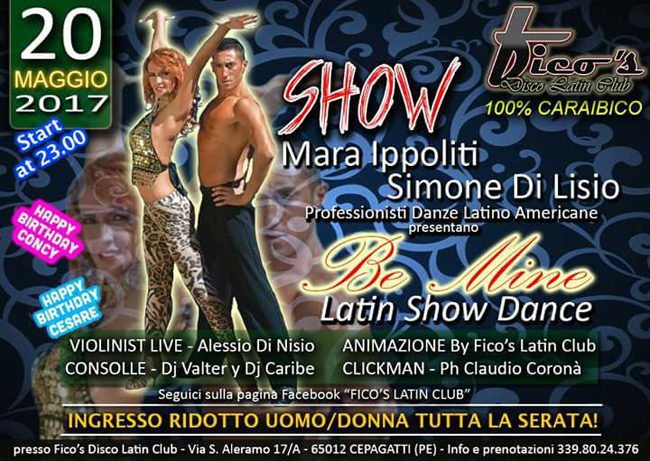 Mara Ippoliti e Simone Di Lisio show 20 maggio 2017