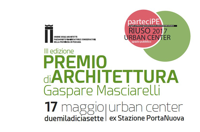 Premio Architettura Masciarelli 2017
