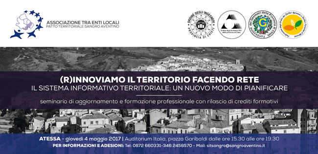 (R)INNOVIAMO IL TERRITORIO FACENDO RETE