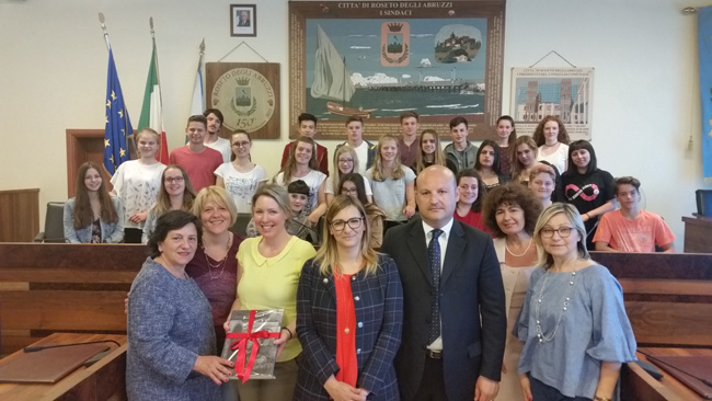 Studenti tedeschi in visita a Roseto