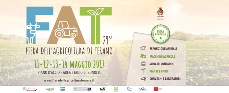 Teramo, Fiera dell’Agricoltura: giovedì 11 maggio al via la 29^ edizione