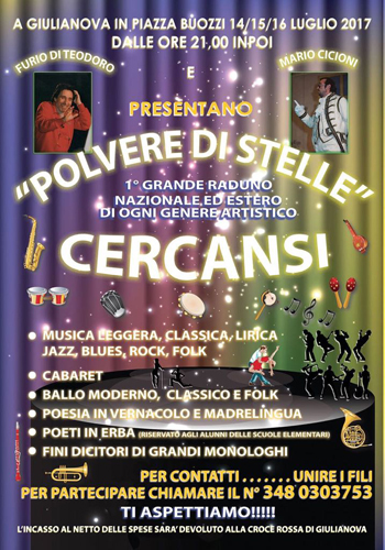 polvere di stelle cercansi astisti